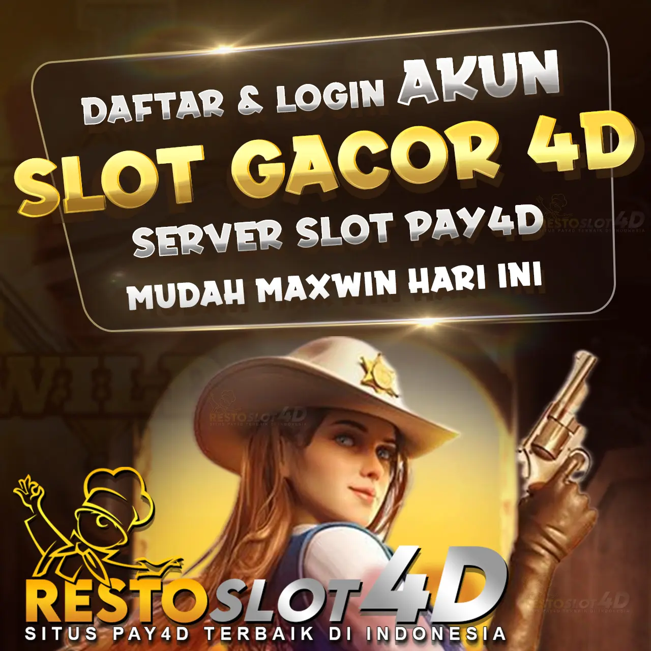 RESTOSLOT4D ™ Situs Slot Gacor 4D Lisensi Panel Pay4D Login Slot Resmi Terpopuler